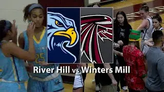 CMSportsNet Highlights: River Hill vs Winters Mill Girls Basketball 12-27-2022