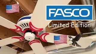 Потолочный вентилятор FASCO American Spirit, издание American Spirit 🇺🇸🇺🇸