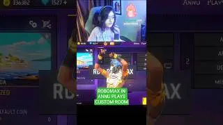 ROBOMAX 🔥 @AnnuPlaylive KA FREEFIRE CS CUSTOM MATCH WIN KER GAYA 😎 || #freefire #viralshorts