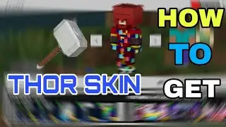 HOW TO GET THOR SKIN LIKE ME 😁