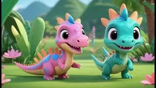 O dinossauro t&iacute;mido saiu na ponta dos p&eacute;s | Can&ccedil;&otilde;es Infantis e Rimas para Crian&ccedil;as