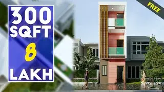300 sqft house 10 by 30 feet 2 bedroom #kkhomedesign