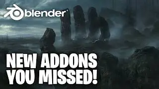 New Best Blender Addons of August You Probably Missed!