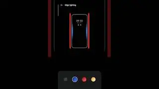 How To Enable Edge Lighting In Realme Phone #shorts #youtubeshorts #mobile