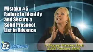 10 Mistakes Most Event Planners Make