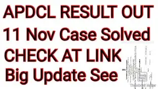 APDCL FRESHERS RESULT OUT/APDCL OFFICE CUM FIELD ASSISTANT RESULT OUT/APDCL FRESHER RESULT/SHAYANK