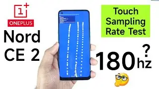 OnePlus Nord CE 2 Touch Sampling Rate Test Better than Nord 2 😂 #oneplus #nordce2 #nord