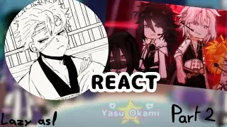 Hashiras react to KNY x Kpop au / lazy / read description 
