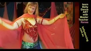 Expressive Belly Dance Veil Techniques