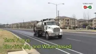 Terra Fog Application over Chip Seal in City of Austin