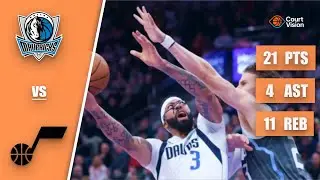 Anthony Davis - 21 Points, 11 Rebounds, 4 Assists vs Jazz - 2025-26 Regular Season