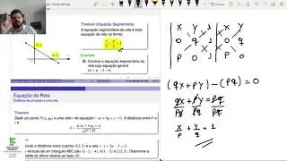 Geometria Anal&iacute;tica 4 - Equa&ccedil;&atilde;o Reduzida e Segment&aacute;ria da Reta
