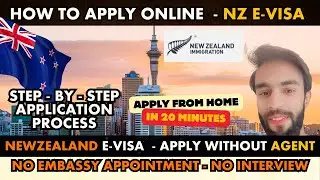 🇳🇿 NEW ZEALAND e-VISA Application DEMO - Full Process _ How To Apply NZ E-VISA _ Fast Track NZ Visa