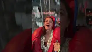 Beautiful Girl's Awesome Slingshot Ride Reaction! 😍😱 #shorts