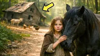 FETIȚĂ A FOST PIERDUTĂ ÎN PĂDURE TIMP DE 10 ZILE… DAR O IAPĂ A DUS O LA SALVARE