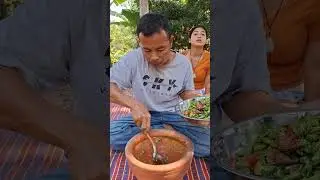 ตำถั่วทอดปลากระโทงแซ่บๆ