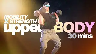 Serious Strength Supersets! 30 Min. Upper Body Dumbbell Workout