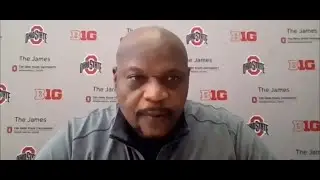 Larry Johnson discusses Ohio State&rsquo;s talent and depth along the defensive line