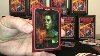 2022 Netflix Stranger Things Butcher Billy Artist Series Box Opening (Orange  23/199 & Red 52/250)