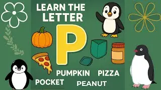 letter P - Alphabet