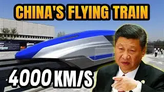 China going for flying train of speed 4000 km h China technology
