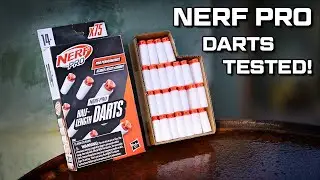 Official NERF PRO Half Length Darts Tested!