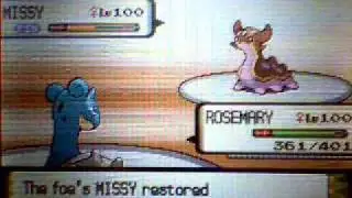 Pokemon D/P Wifi Battle: LoneBesamell vs. Cluster