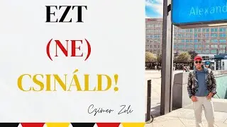 Ezt Ne csináld! - webinár Czímer Zolival