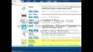 Enable The Text Editor On Vanilla Forums.