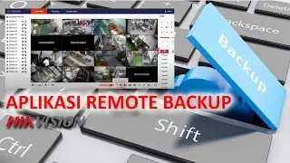Tutorial backup Cctv Hikvision lewat Jaringan LAN (remote backup)