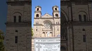Small Town, Beautiful Catholic Church in Beaverville, Illinois