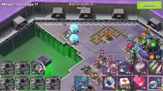 Boom beach mega crab 7/2018 stage 17
