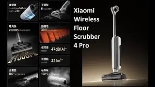 Xiaomi Wireless Floor Scrubber 4 Pro