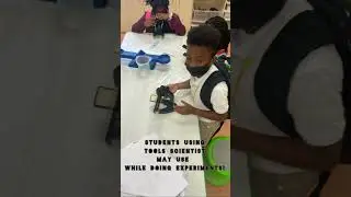 Science tools in full use! #education #science #exploration