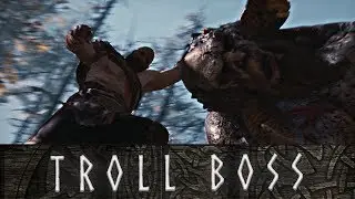 God of War - Troll Boss Fight #1