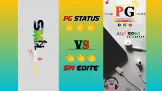 SM EDITING -/VS/_PG 4K STATUSP👉Full Competition Status#pg_status_video