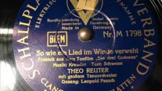 Theo Reuter - So wie ein Lied im Winde verweht