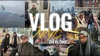 TRAVEL VLOG ✨NYC DAY ONE🗽🍎 (SECTION 8/Big BUS TOUR/TIME SQUARE)