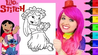 Coloring Lilo & Stitch | Lilo