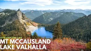 Hiking Mount McCausland | Stunning Lake Views & Fall Colors in Washington!