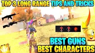 Free Fire Best Long Range Fight Tips and Tricks in Telugu| Long Range fight tips #tips
