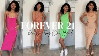 S 1. EP 28: FOREVER 21 DRESS TRY ON HAUL | PETITE GIRL HAUL | SPRING/SUMMER DRESSES