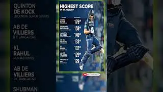 Highest score in ipl 2023 🏟️ 🏏