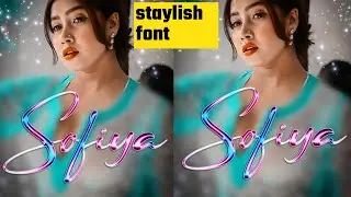 Glass font editing 2022 ||  || ps touch glass font ||how to make glass font