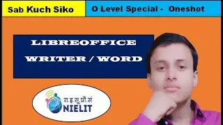 Word Processing  -  M 1 R 5  l|  MS Word & LibreOffice || O Level || NIELIT 