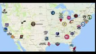 NBA MAP
