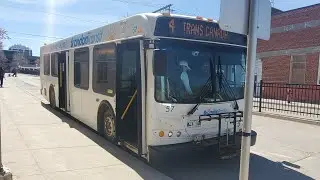 Riding on Brandon Transit 57 (2010 D35LFR) on Route 4 Trans Canada