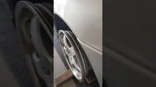 Fitting New Rims To Porsche. Stupid Amount Of Flush Fitment, Might Need To Roll Fenders 🤔