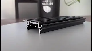 Customized aluminum profile painting, electrophoretic coating, and trichloroacetic acid polishing