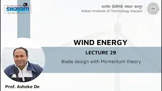 Lecture 29: Blade design with Momentum theory